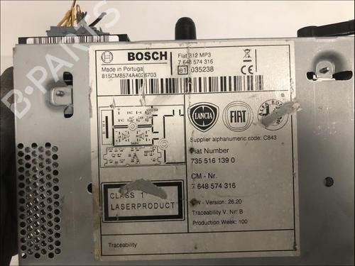 Radio FIAT 500 (312_) 1.2 (312AXA1A) | BP33579452E6 - Image 2