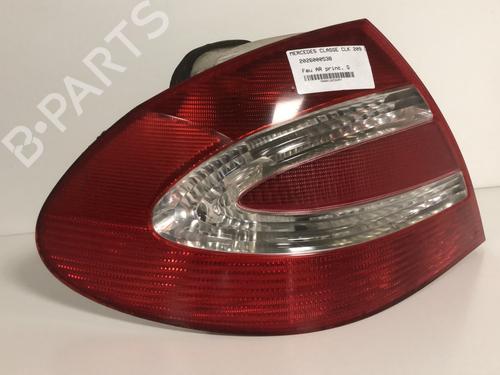 Used Left taillight Left taillight MERCEDES-BENZ CLK (C209) CLK 200 Kompressor (209.342) (163 hp) 33600974 33600974