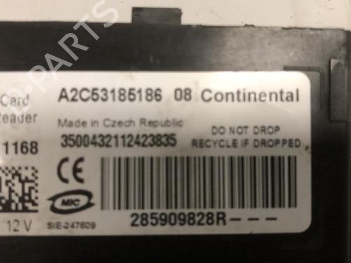 Used Card reader Card reader RENAULT SCÉNIC III (JZ0/1_) 1.6 dCi (JZ00, JZ12) (130 hp) 33597372 33597372