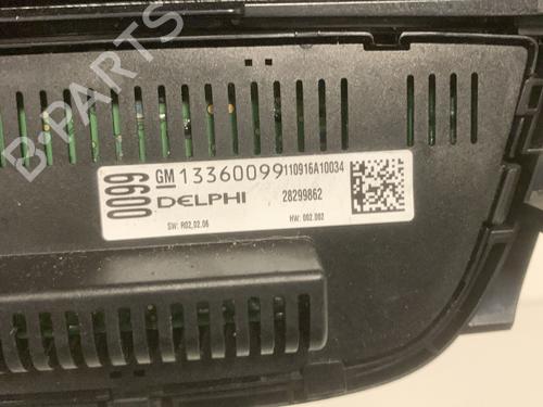 Climate control OPEL ASTRA J (P10) | BP33594342I5 - Image 3