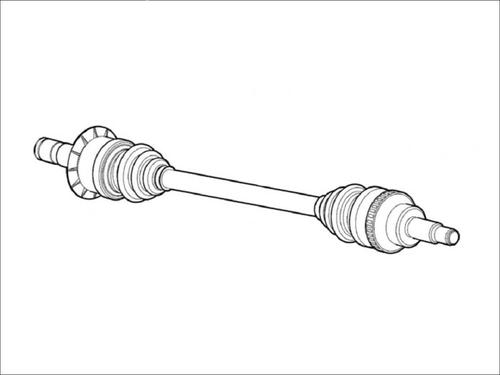 Used Left rear driveshaft Left rear driveshaft CITROËN DS5 [2011-2016] 33584840 33584840