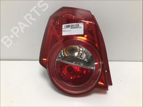 Used Left taillight Left taillight CHEVROLET AVEO / KALOS Hatchback (T250, T255) 1.2 LPG (84 hp) 33591212 33591212