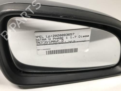 Used Right mirror Right mirror OPEL ASTRA H (A04) [2004-2014] 33589047 33589047