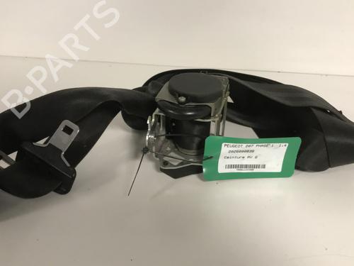 Used Front left seatbelt Front left seatbelt PEUGEOT 207 (WA_, WC_) 1.4 HDi (68 hp) 33602354 33602354