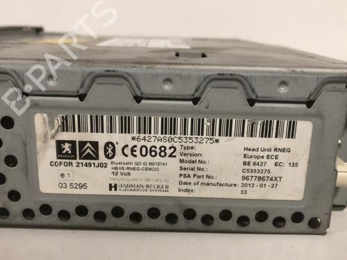Used Radio Radio CITROËN C4 Picasso I MPV (UD_) [2006-2015] 33598412 33598412