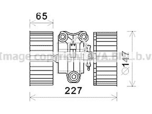 heater-blower-motor-bmw-x5-e53-2000-2001-2002-2003-2004-2005-2006-34108350 main image