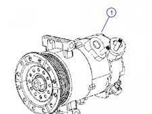 Used AC compressor AC compressor CITROËN C2 (JM_) [2003-2017] 33598969 33598969