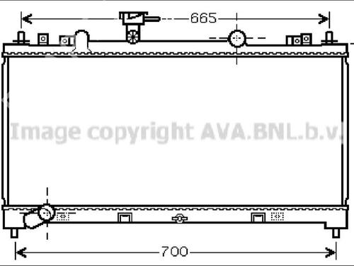 Water radiator MAZDA 6 Hatchback (GH) | BP35908595M31 - Image 2