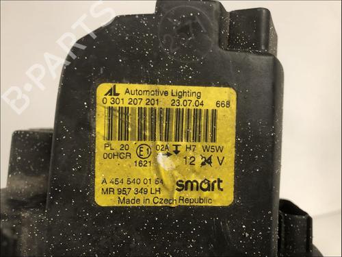 Used Left headlight Left headlight SMART FORFOUR (454) 1.5 (454.032) (122 hp) 33581718 33581718