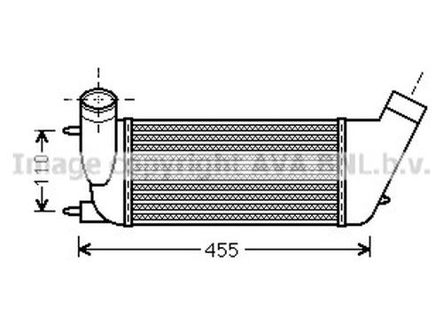 Intercooler CITROËN C8 (EA_, EB_) 2.0 HDi 135 | BP35913678M30 - Image 2