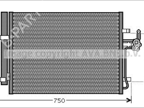 ac-radiator-ford-mondeo-iv-ba7-2007-2008-2009-2010-2011-2012-2013-2014-2015-35908960 main image