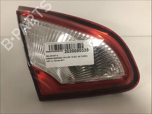 Used Left tailgate light Left tailgate light NISSAN QASHQAI I (J10, NJ10) 1.5 dCi (110 hp) 33585123 33585123