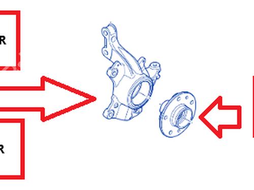 Used Right front steering knuckle Right front steering knuckle RENAULT SCÉNIC III (JZ0/1_) 1.5 dCi (106 hp) 33754475 33754475
