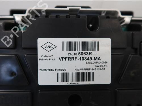 Used Instrument cluster Instrument cluster RENAULT CAPTUR I (J5_, H5_) 0.9 TCe 90 (90 hp) 33576212 33576212