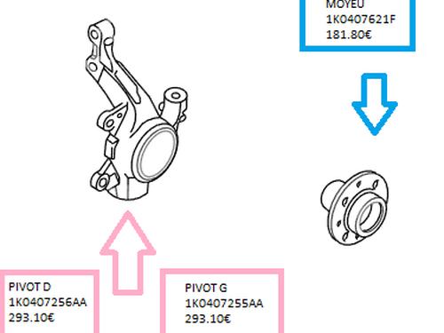 Højre Styrespindel Lejehus Højre Styrespindel Lejehus VW GOLF V (1K1) [2003-2010] 33742191 33742191
