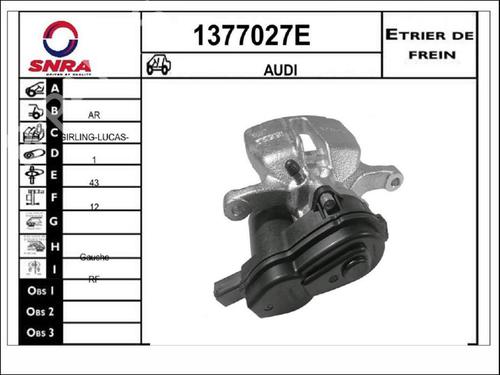 Used Left rear brake caliper Left rear brake caliper AUDI Q5 (8RB) 2.0 TDI quattro (170 hp) 33575731 33575731