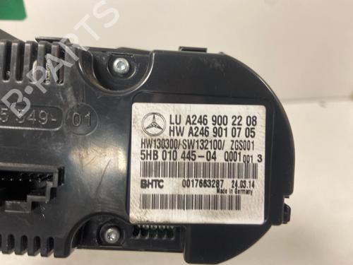 Climate control MERCEDES-BENZ A-CLASS (W176) A 180 CDI / d (176.012) | BP33581460I5 - Image 3