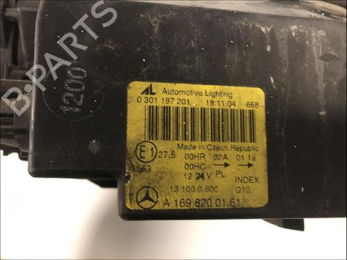Used Left headlight Left headlight MERCEDES-BENZ A-CLASS (W169) A 180 CDI (169.007, 169.307) (109 hp) 33578810 33578810