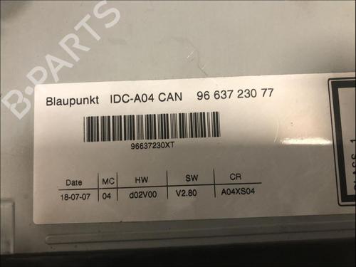 Used Radio Radio PEUGEOT 207 (WA_, WC_) 1.6 HDi (90 hp) 33579440 33579440