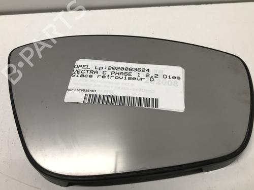 Spejlglas højre Spejlglas højre OPEL VECTRA C (Z02) [2002-2009] 33601140 33601140