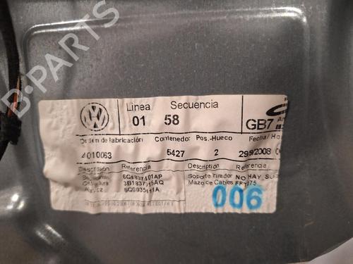 Used Front left window mechanism Front left window mechanism 36847201 36847201