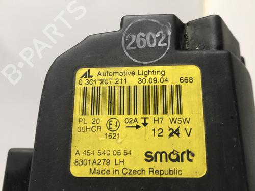 Left headlight SMART FORFOUR (454) 1.1 (454.030) | BP33601107C28 - Image 4