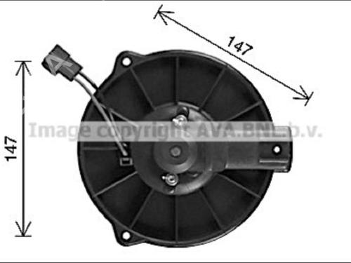 Used Heater blower motor Heater blower motor VOLVO S40 I (644) [1995-2004] 33591381 33591381