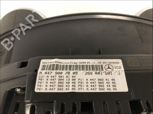 Instrument cluster MERCEDES-BENZ V-CLASS (W447) V 220 CDI / d (447.811, 447.813, 447.815) | BP33587988C47 - Image 2