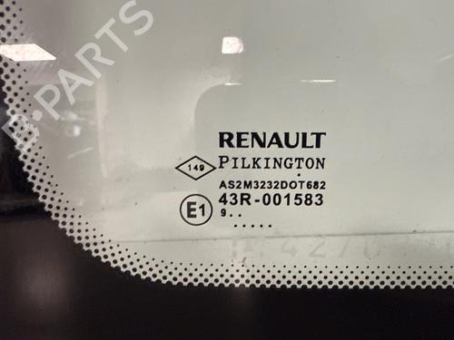 Dør rude ventre bagtil Dør rude ventre bagtil RENAULT TWINGO II (CN0_) 1.2 16V (CN04, CN0B) (75 hp) 37255785 37255785