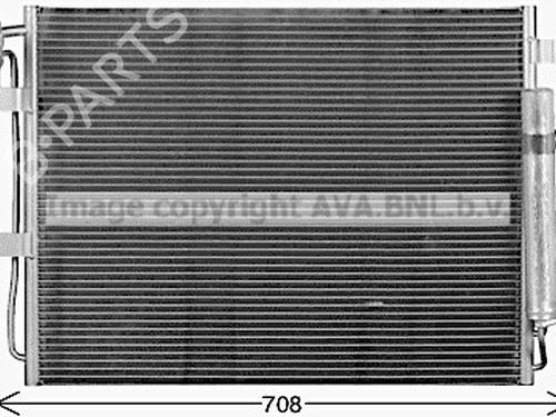 Used AC radiator AC radiator LAND ROVER RANGE ROVER SPORT I (L320) 3.0 D 4x4 (245 hp) 36582706 36582706