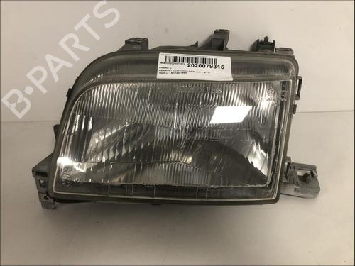 Used Left headlight Left headlight RENAULT CLIO I (B/C57_, 5/357_) 1.4 (80 hp) 33581200 33581200