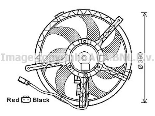 Ventilateur radiateur Ventilateur radiateur 37475131 37475131