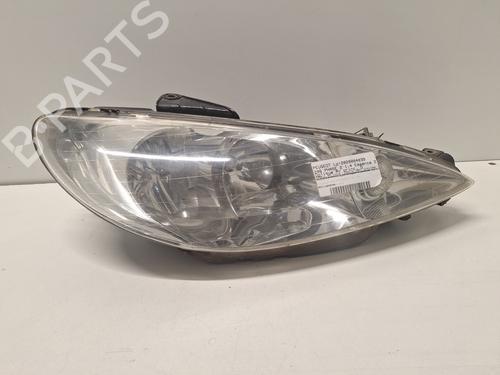 Used Right headlight Right headlight PEUGEOT 206 Hatchback (2A/C) 1.4 16V (88 hp) 33589772 33589772
