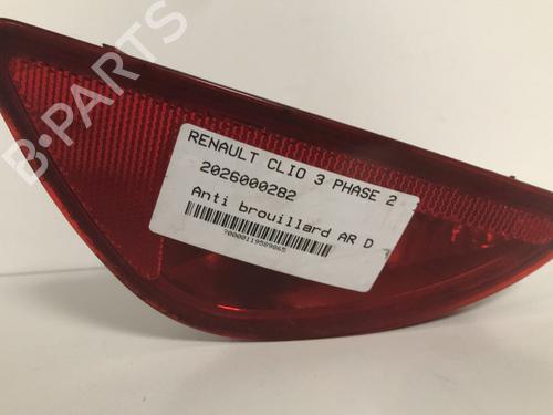 Tågelys Tågelys RENAULT CLIO III (BR0/1, CR0/1) 1.5 dCi (75 hp) 33599985 33599985