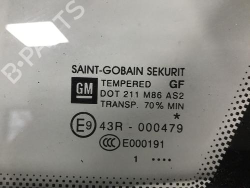 Used Front left quarter glass Front left quarter glass OPEL CORSA D (S07) 1.7 CDTI (L08, L68) (130 hp) 33653233 33653233