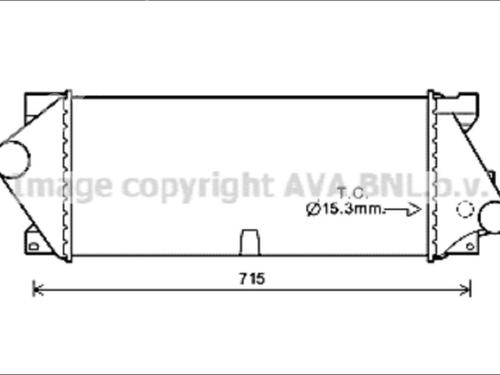 Used Intercooler Intercooler MERCEDES-BENZ M-CLASS (W163) ML 270 CDI (163.113) (163 hp) 33584904 33584904