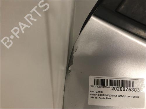 Used Right rear door Right rear door MAZDA 2 (DE_, DH_) 1.4 MZR-CD (68 hp) 33579546 33579546