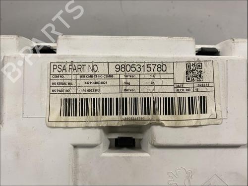 Instrument cluster CITROËN C5 III (RD_) 1.6 HDi 115 (RD9HRA, RD9HLA, RD9HL0) | BP33575314C47 - Image 2