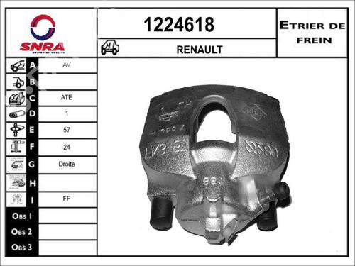 Used Right front brake caliper Right front brake caliper 36574656 36574656