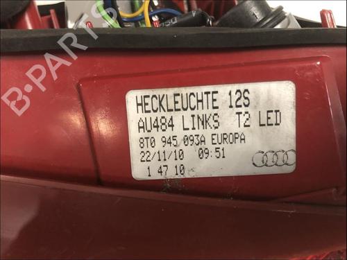 Used Left tailgate light Left tailgate light AUDI A5 Sportback (8TA) 2.0 TDI (143 hp) 33579307 33579307