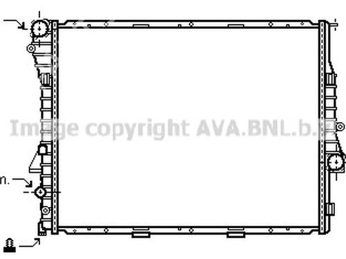 water-radiator-bmw-x5-e53-2000-2001-2002-2003-2004-2005-2006-34108351 main image