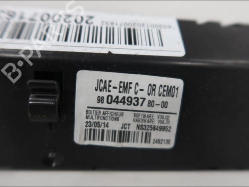 Used Display monitor Display monitor CITROËN C4 II (NC_) 1.6 HDi 90 (92 hp) 33577598 33577598