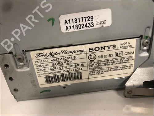 Radio FORD FOCUS C-MAX (DM2) 1.8 TDCi | BP33585587E6 - Image 3