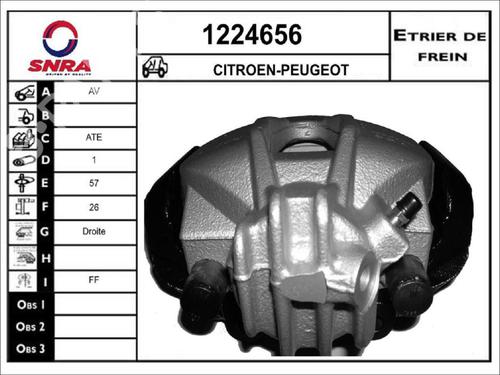 Used Right front brake caliper Right front brake caliper 36575210 36575210