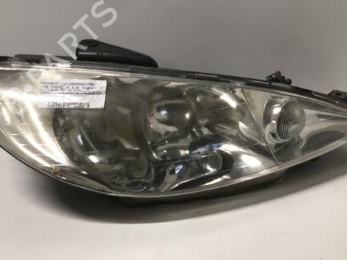 Used Right headlight Right headlight PEUGEOT 206 Hatchback (2A/C) 1.6 HDi 110 (109 hp) 33589209 33589209