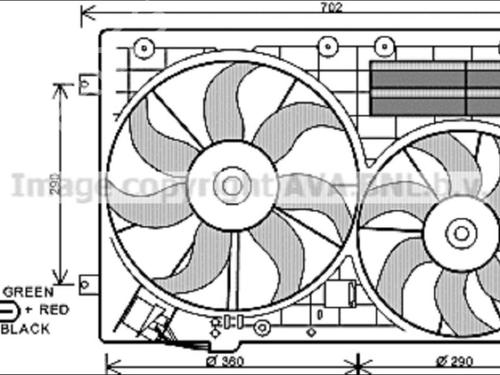 radiator-fan-audi-a3-8p1-2003-2004-2005-2006-2007-2008-2009-2010-2011-2012-2013-35909361 main image