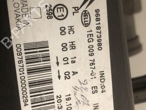 Left headlight CITROËN C3 II (SC_) 1.6 HDi | BP33596974C28 - Image 8