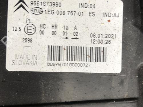 Used Left headlight Left headlight CITROËN C3 II (SC_) 1.6 VTi 120 (120 hp) 33598069 33598069