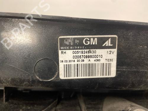 Used Right taillight Right taillight 38941607 38941607