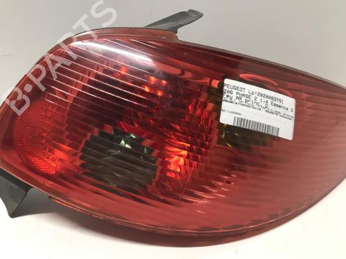 Used Right taillight Right taillight PEUGEOT 206 Hatchback (2A/C) [1998-2012] 33589245 33589245